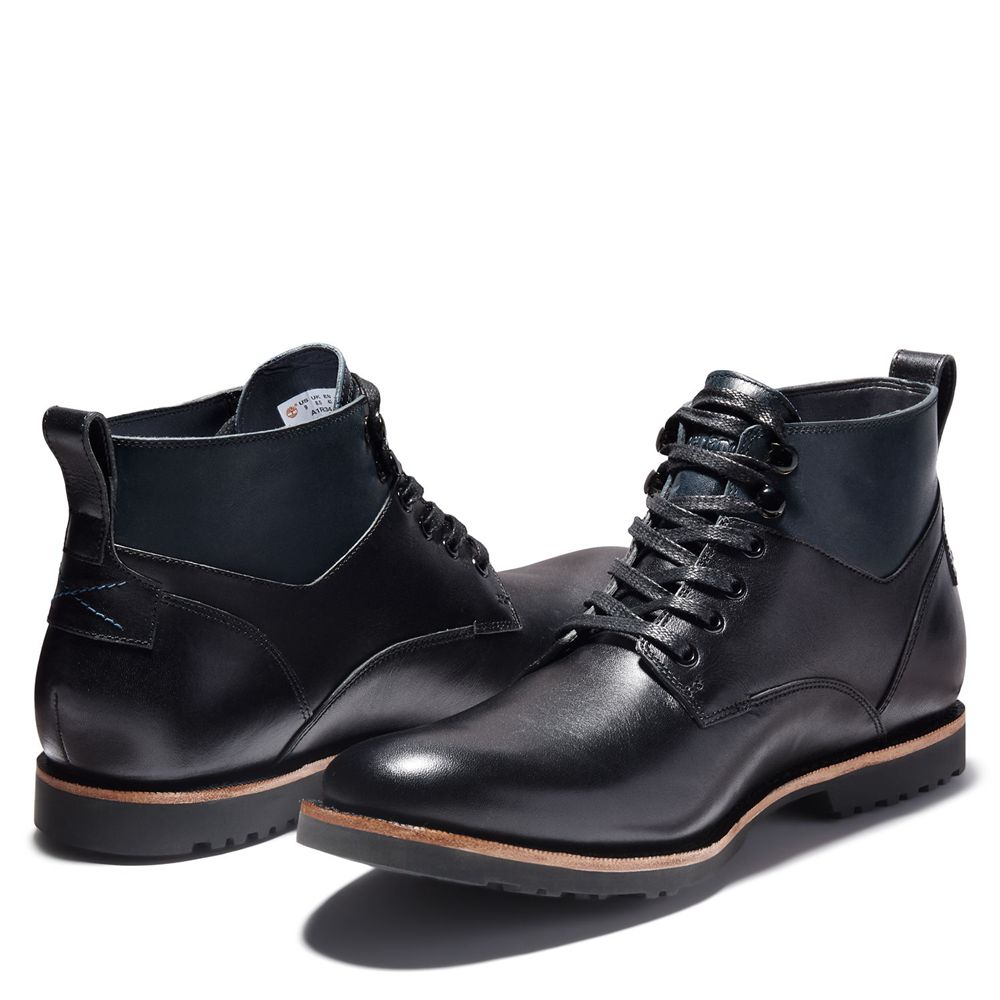 Botas Chukka Masculino - Timberland Kendrick Impermeavel - DVOHN5604 - Pretas